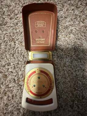 Vintage Zeiss Ikon Ikophot Light Meter with Original Case